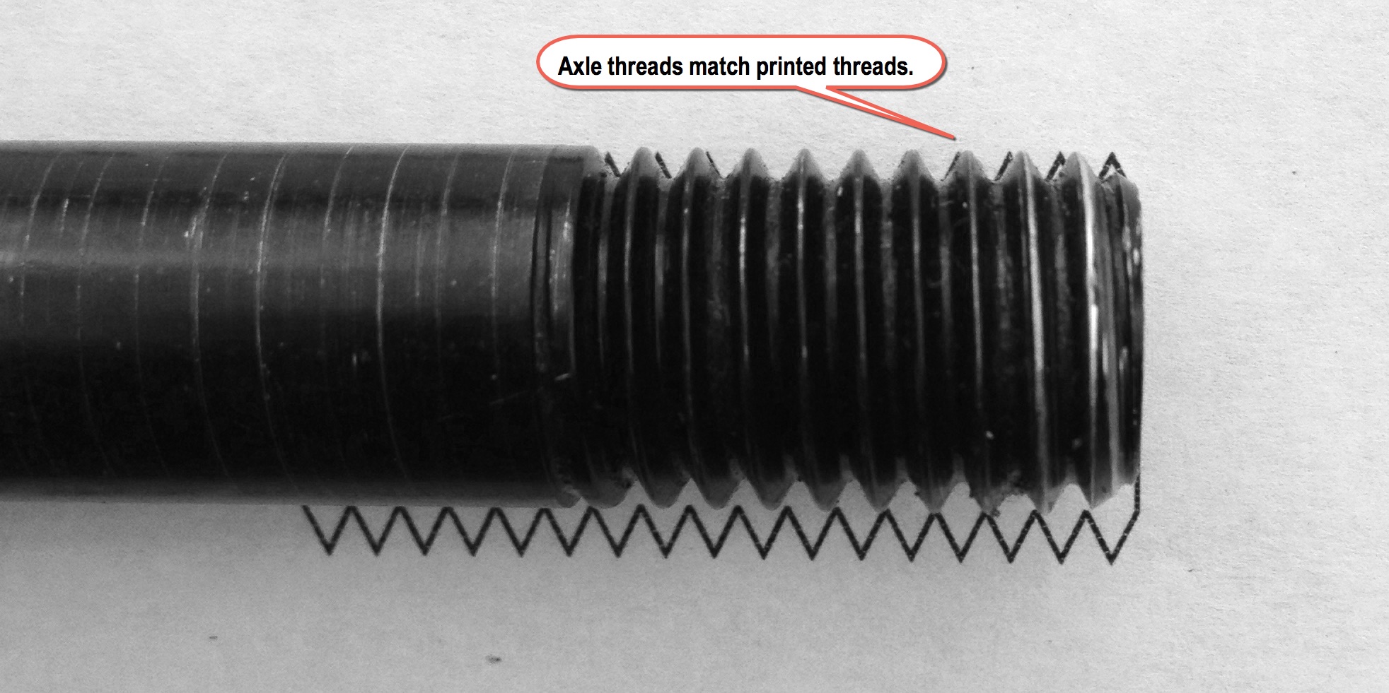 thread pitch measurement