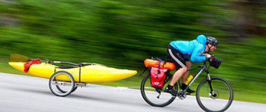 carry freedom bike trailer for kayak