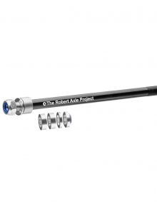 Kid trailer adapter for thru axle bike