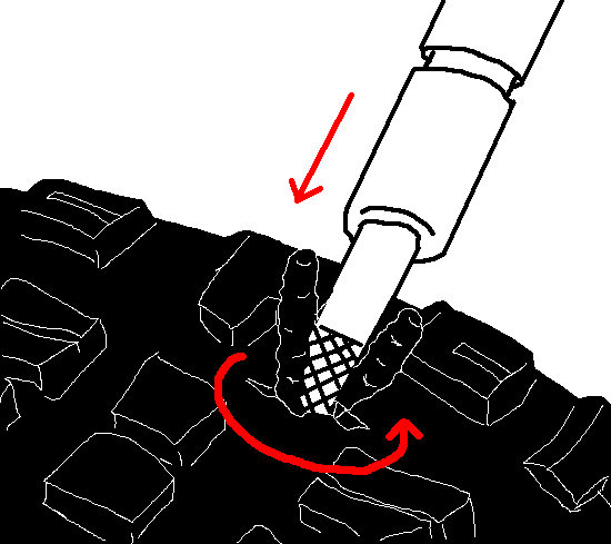 Illustration of the Robert Axle Project Axle Plug